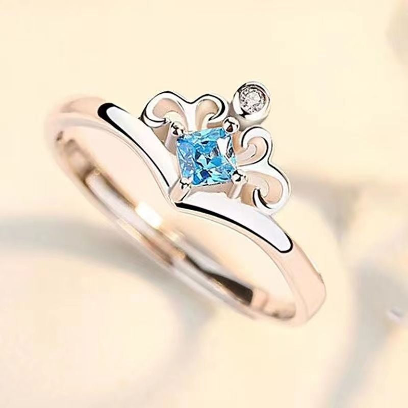 Knight And Princess Ring Couple Couple Rings