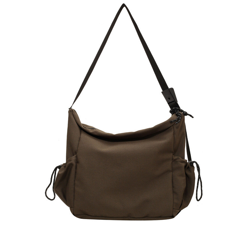 Solid-color Casual Large-capacity Shouldercrossbody Bag For Women