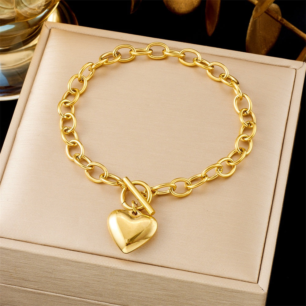 All-matching Ins Gold Fashion Ornament Bracelet