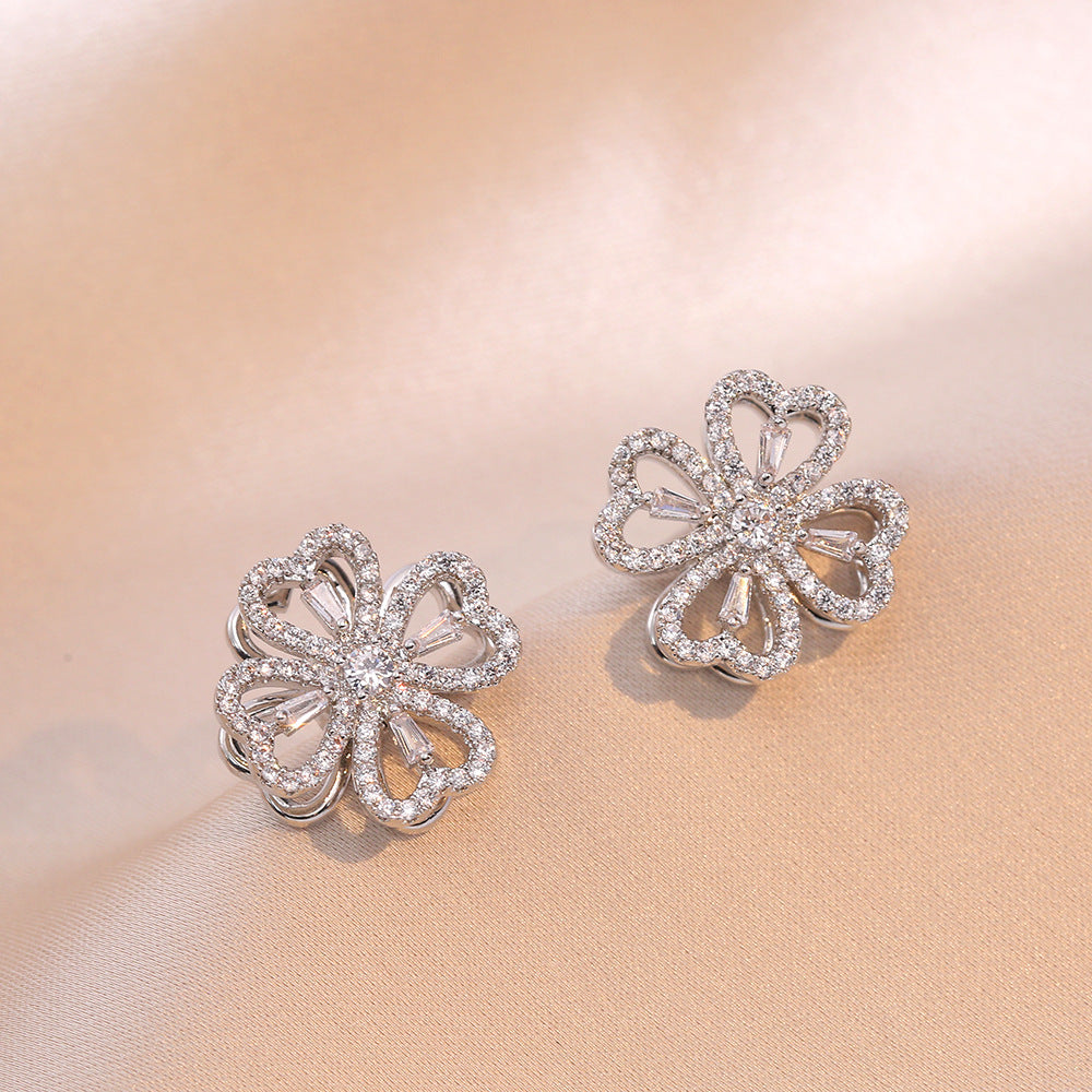 Creative All-Match Swivel Earrings, Rings, And Necklaces