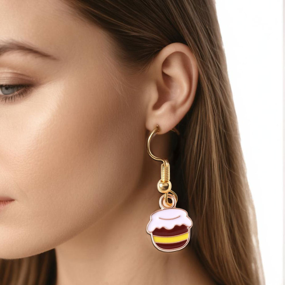 Cartoon Bee Fashion Creative Earrings