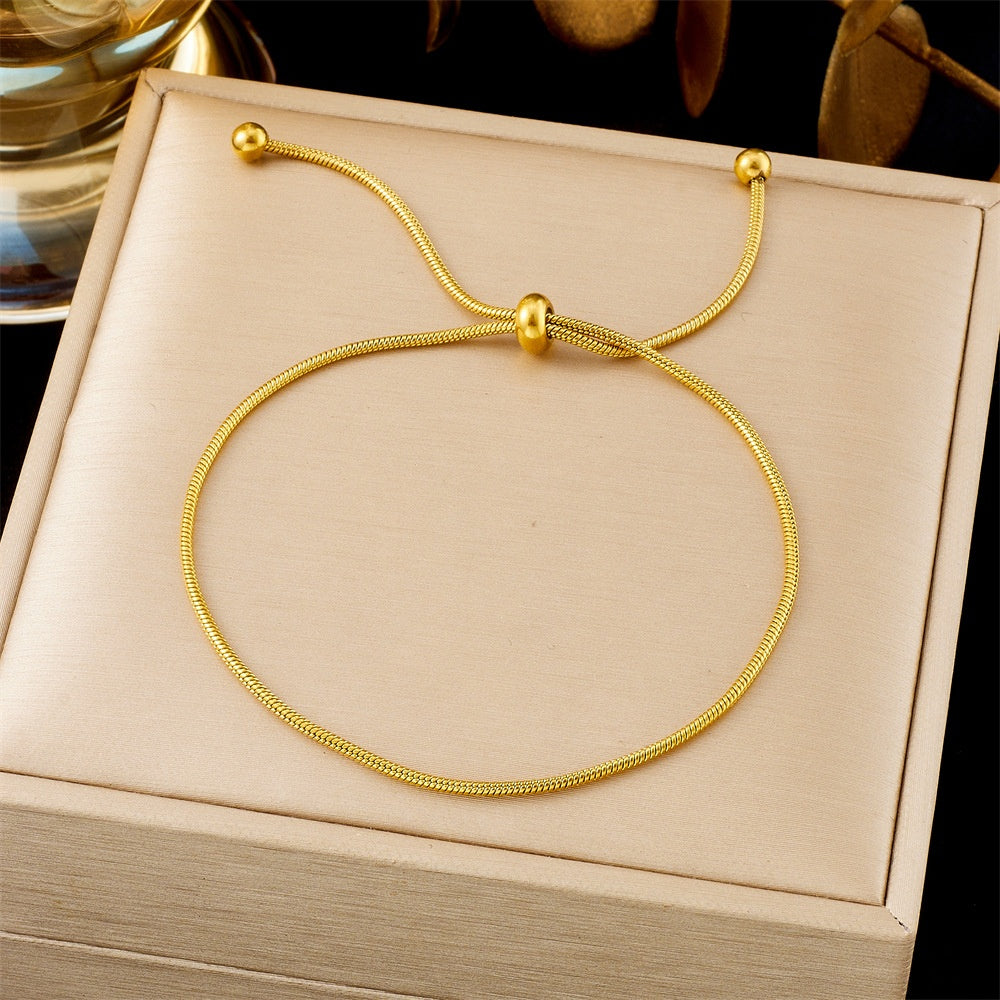 All-matching Ins Gold Fashion Ornament Bracelet