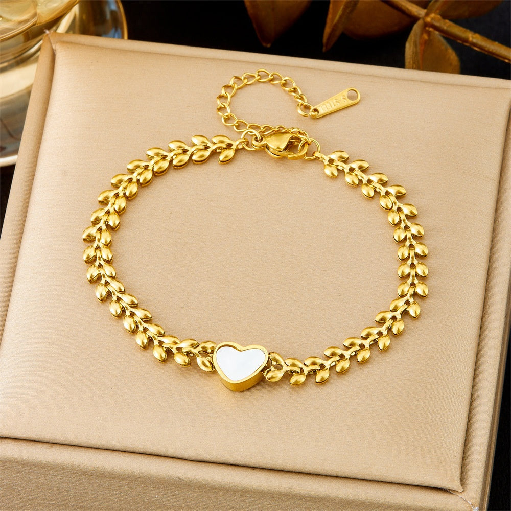 All-matching Ins Gold Fashion Ornament Bracelet