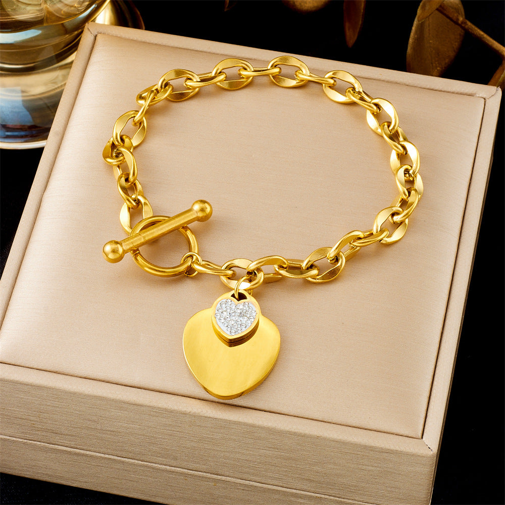 All-matching Ins Gold Fashion Ornament Bracelet