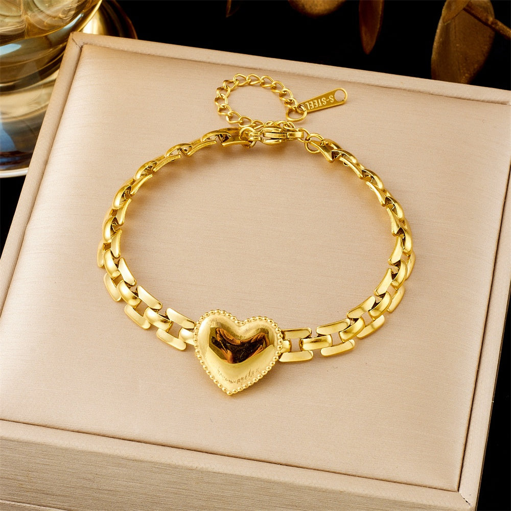 All-matching Ins Gold Fashion Ornament Bracelet