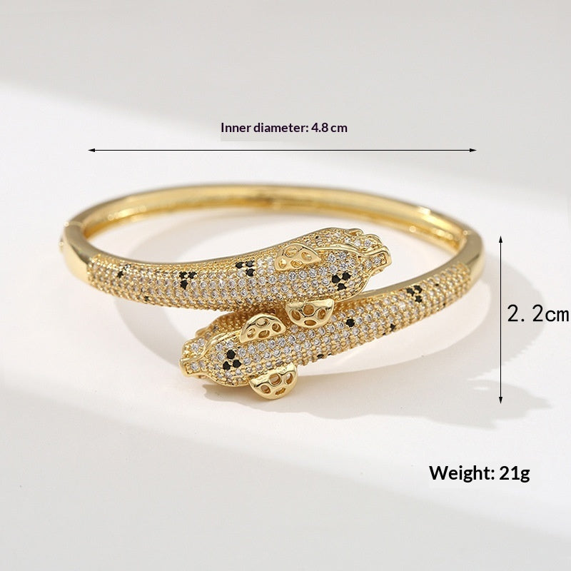 Custom-designed Snake-style Bracelet For Women Copper-plated