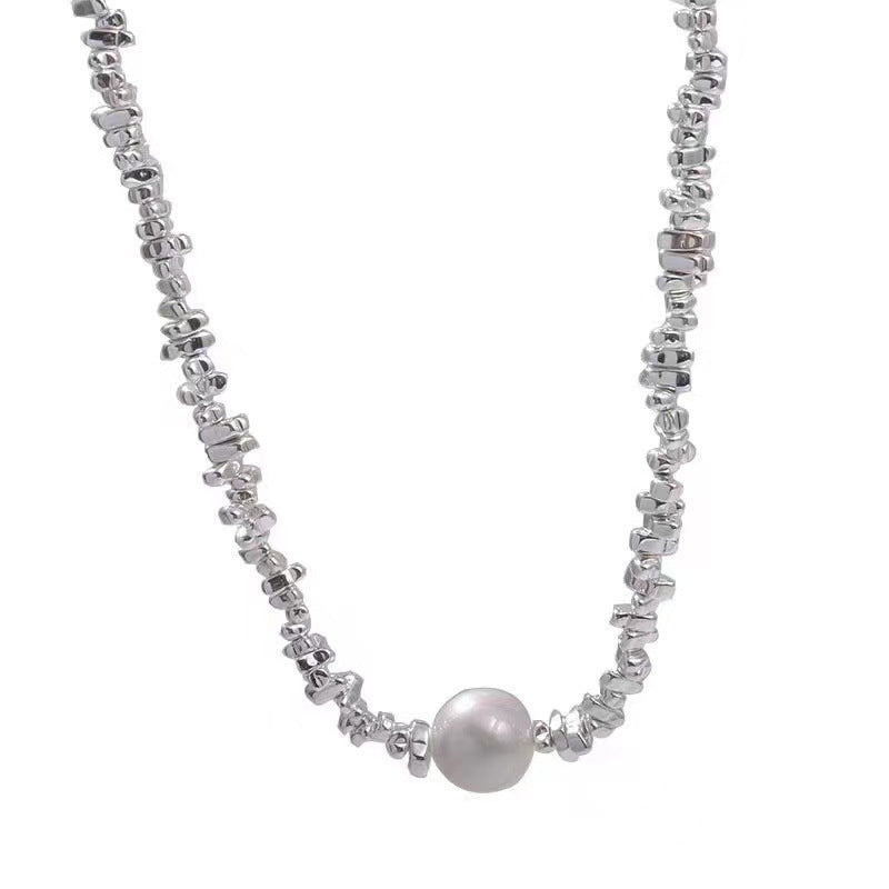 Fashionable Irregular Pearl Necklace For Women With A Touch Of Elegance