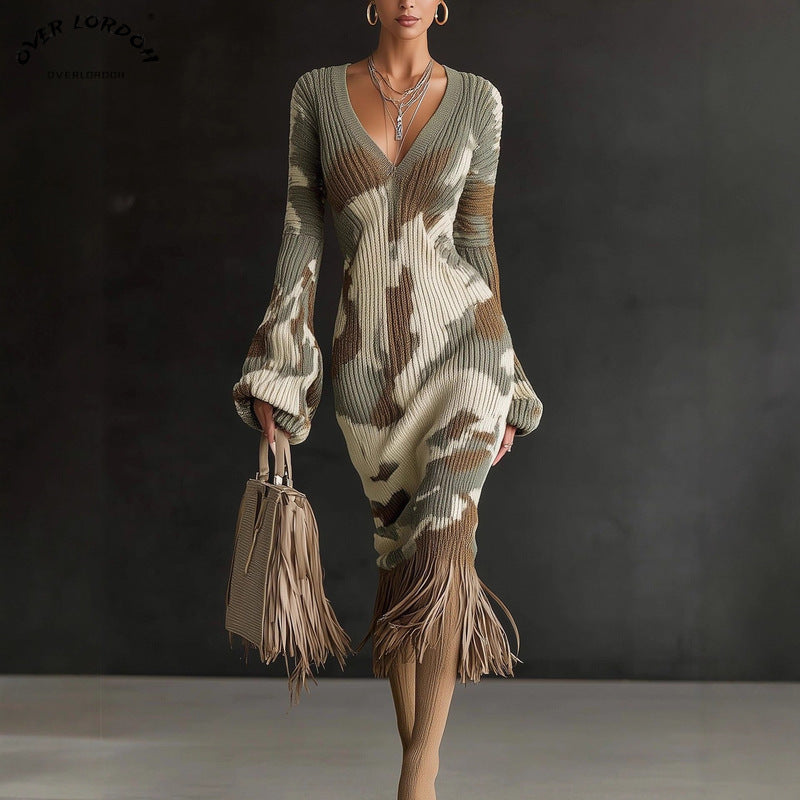 Creative Knitted Sweater Dresses For Women